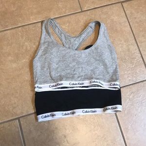 Calvin Klein cotton sport bra